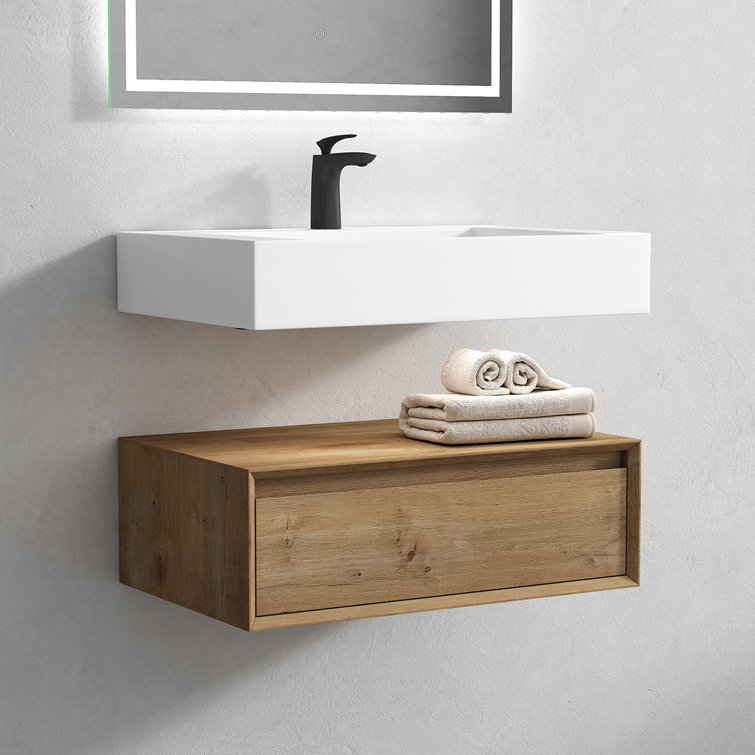 Plastic vanity online sink